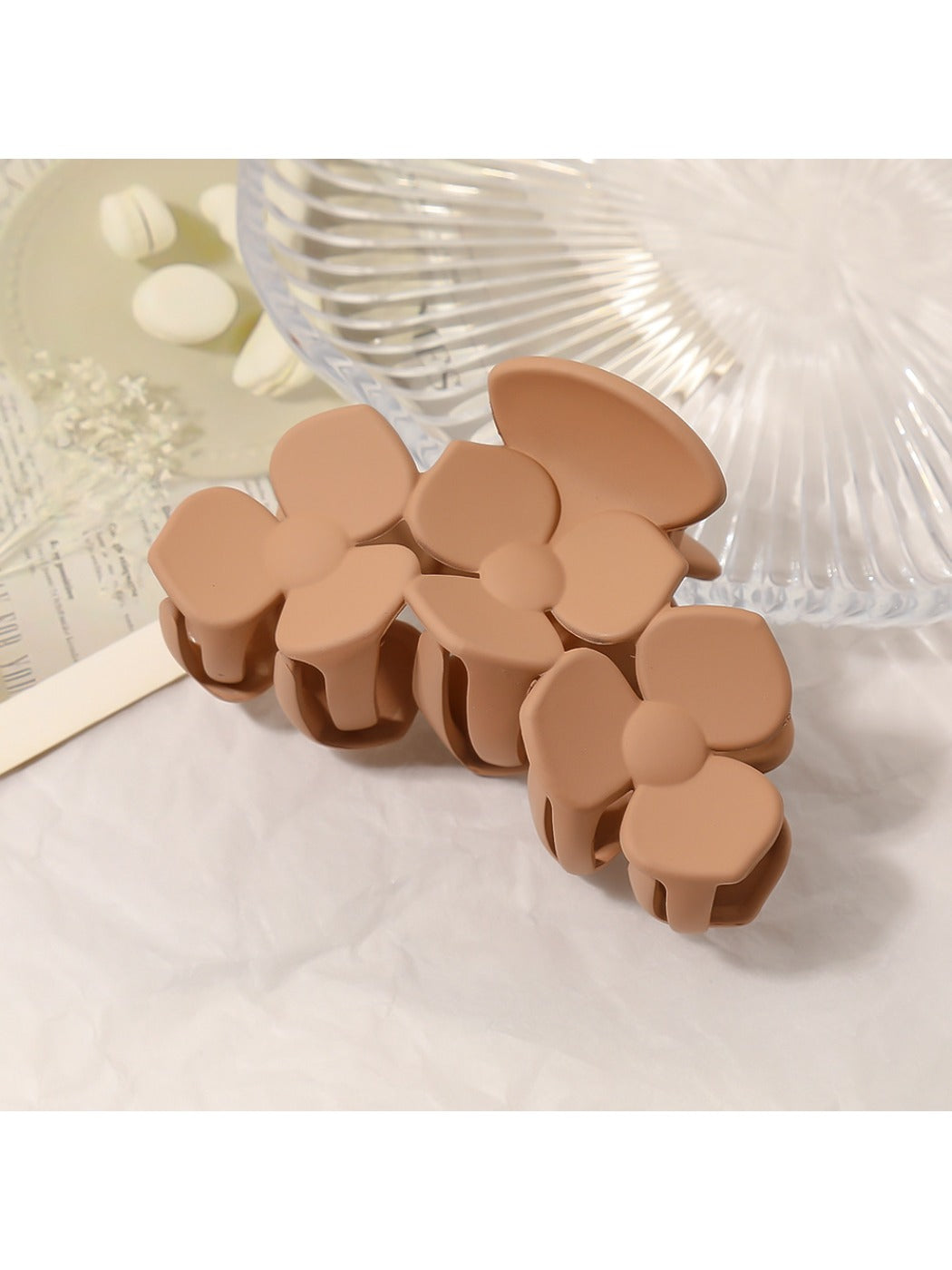Beau - Chic Square Flower Hair Clip