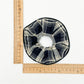 Gifty - Temperament Plaid Embroidery Scrunchie