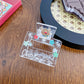 Beau - Christmas Theme Print Openwork Claw Clip
