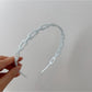 Gifty - Acetate Chain Link Irregular Shape Headband