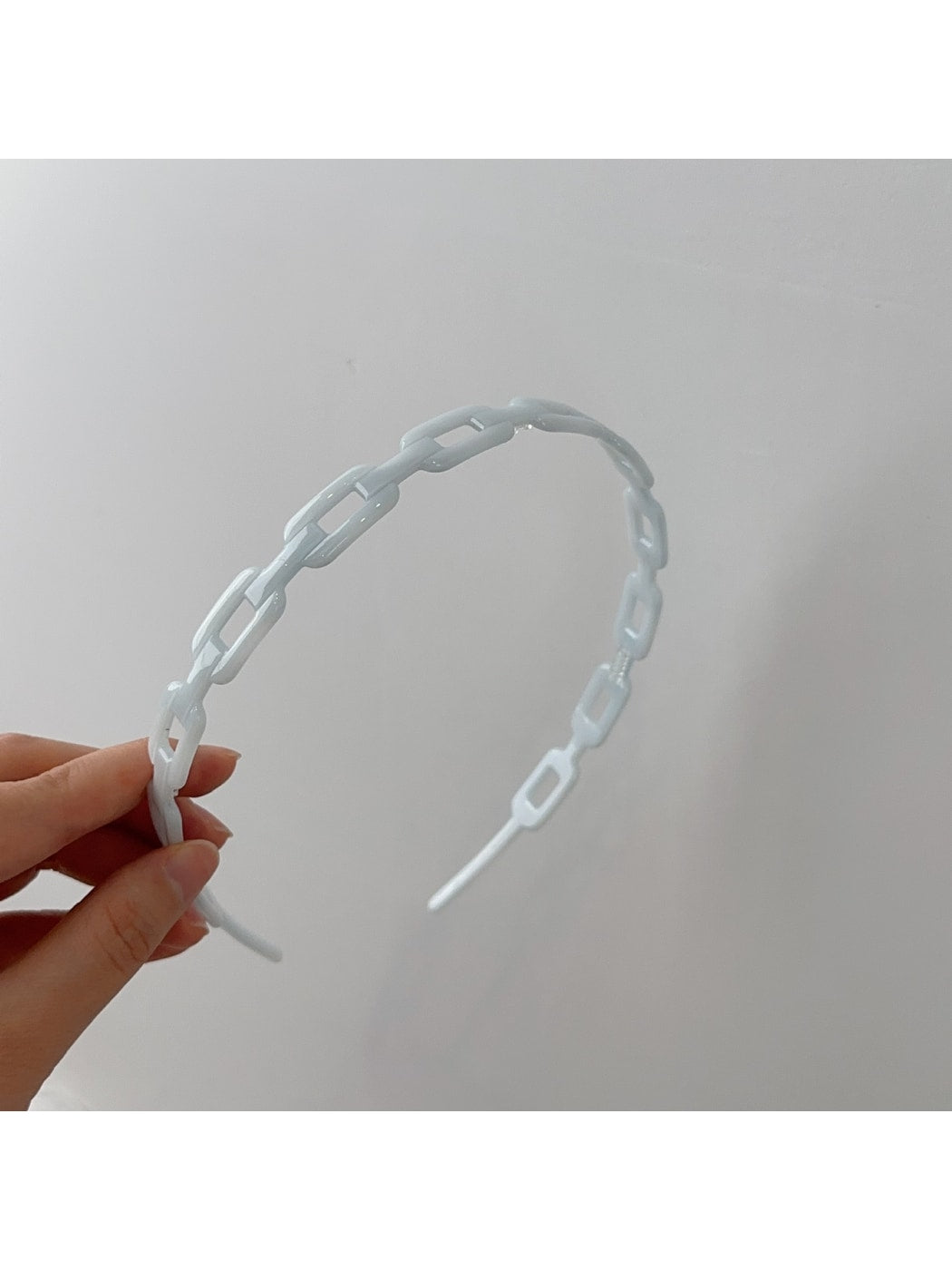 Gifty - Acetate Chain Link Irregular Shape Headband