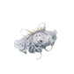 Beau - Pleated Mesh Bow Decorative Spring Hair Clip