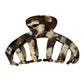 Beau - Irregular Acetate Fiber Alloy Claw Clip