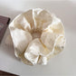 Gifty - Vintage Lace Trim Scrunchie