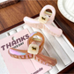 Beau - Geometric Ring Fine Glitter Gradient Claw Clip