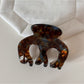 Beau - Irregular Acetate Alloy Hair Claw Clip