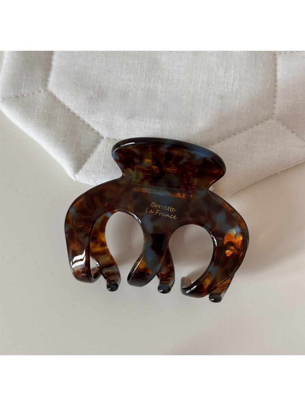 Beau - Irregular Acetate Alloy Hair Claw Clip