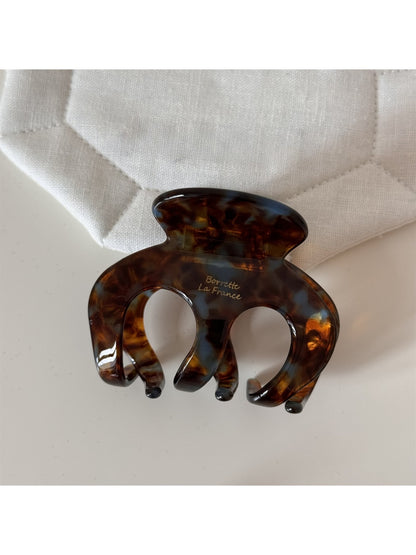 Beau - Irregular Acetate Alloy Hair Claw Clip