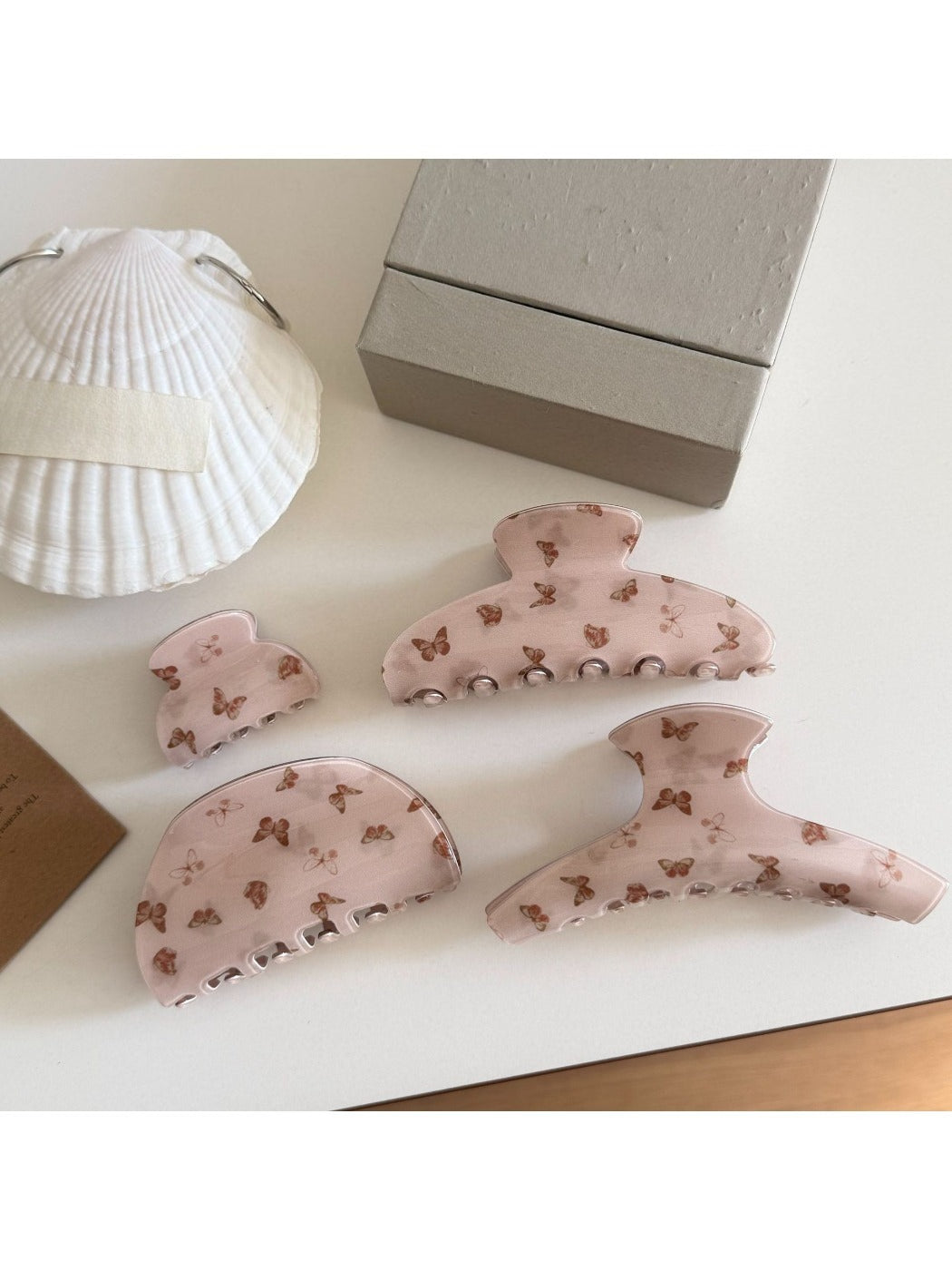 Beau - Butterfly Print Hair Clip