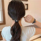 Gifty - Cartoon Dog Braided Knot High Elastic Hair Tie