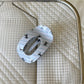 Beau - Vintage Style Printed Oval Acrylic Hair Clip