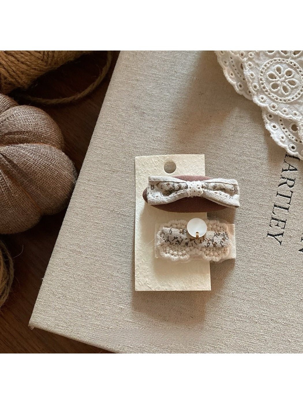 Beau - Elegant Pastel Floral Hair Clip
