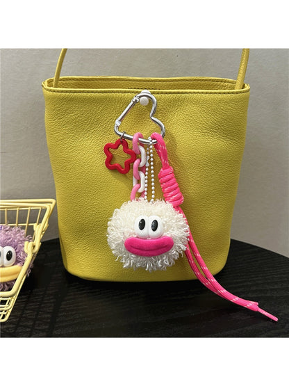 Keypus - Cute Quirky Pom Pom Keychain