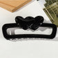 Beau - Hollow Heart Hair Claw Clip