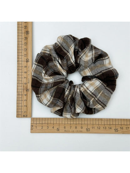 Gifty - Cute Vintage Plaid Hair Ties
