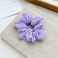 Gifty - Solid Color Chiffon Look Hair Scrunchie