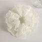 Gifty minimalist scrunchie worn in a ponytail hairstyle
