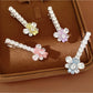 Beau - Butterfly Detail Bear Accent Duckbill Hair Clip