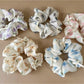 Gifty - Floral Butterfly Bow Polyester Scrunchie