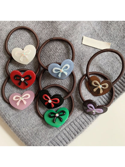 Gifty - Bow Letter Hair Tie