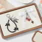 Keypus - Halloween Bat and Coffin Charm Keychain