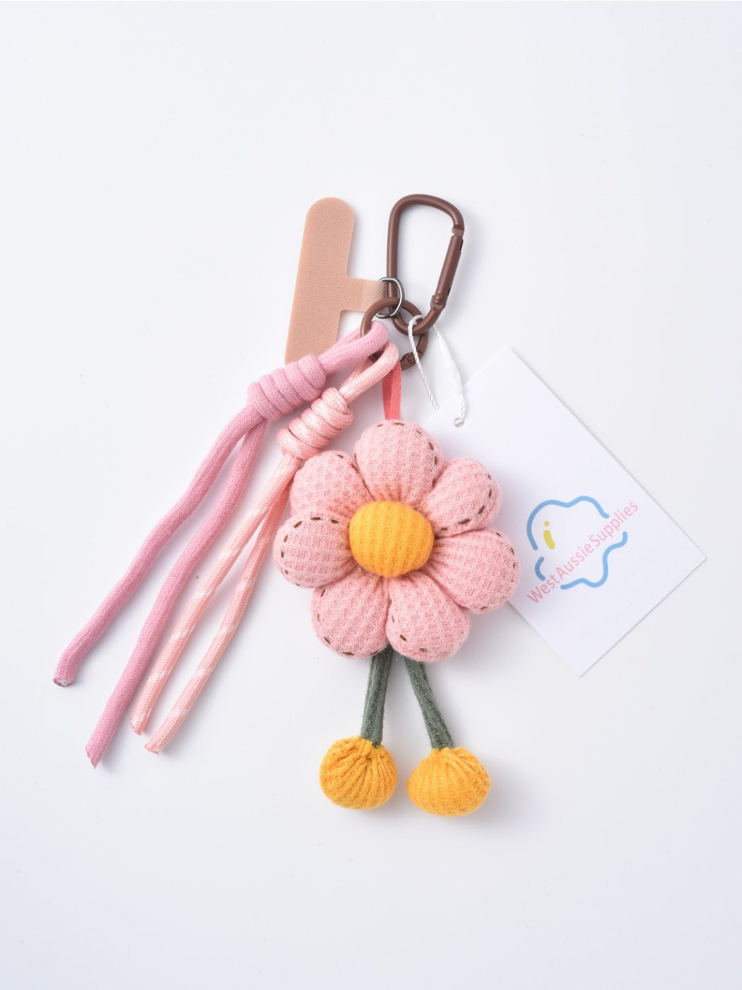 Keypus - Knitted Colors Sunflower Keychain