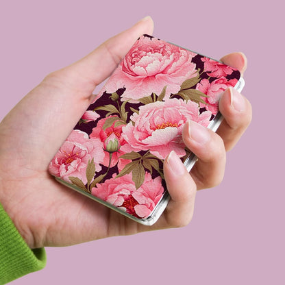 Mirroray - Floral Folding Handheld Touch Up Makeup Mirror