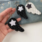Keypus - Polka Dot Wing Fabric Bag Charm Keychain