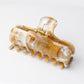 Beau - Geometric Ink Wash Pattern Claw Hair Clip