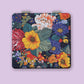 Mirroray - Foldable Floral Print Compact Makeup Mirror