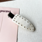 Beau - Geometric Ring Detail Acetate Duckbill Hair Clip