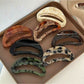 Beau - Retro Semi Circular Acetate Hair Clip