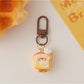 Keypus - Cute Cartoon Bread Shaped Keychain