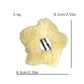 Beau - Plush Openwork Star Shape Hair Clip Set