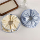 Gifty - Striped Ruffle Double Layer Fabric Scrunchie