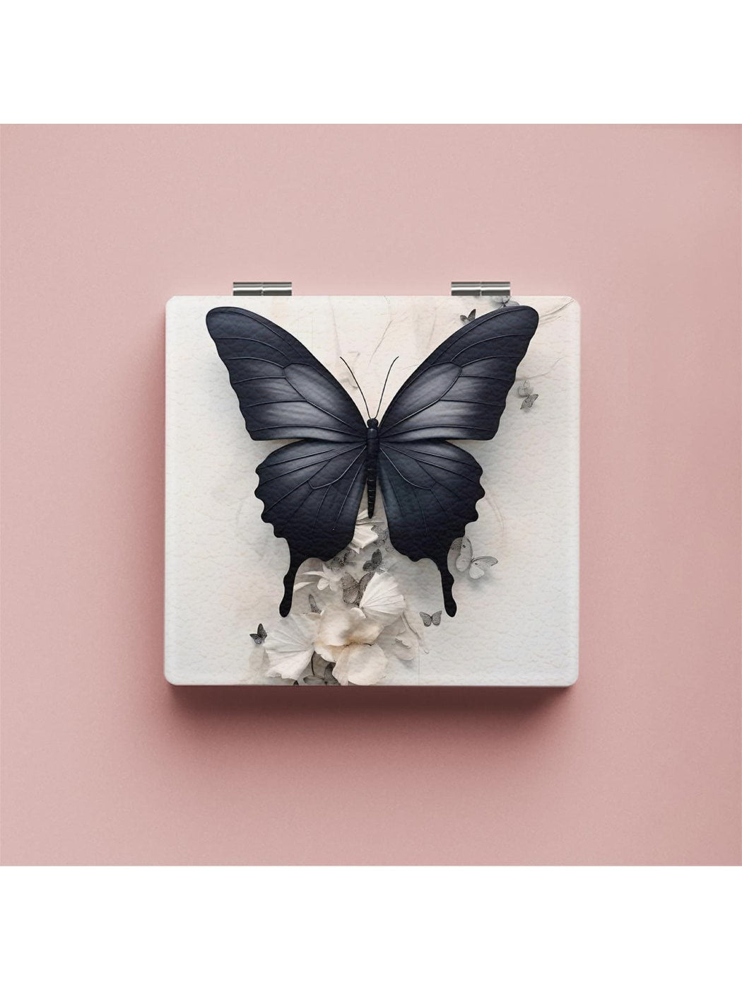Mirroray - Square Double-Sided Printed Folding Mirror