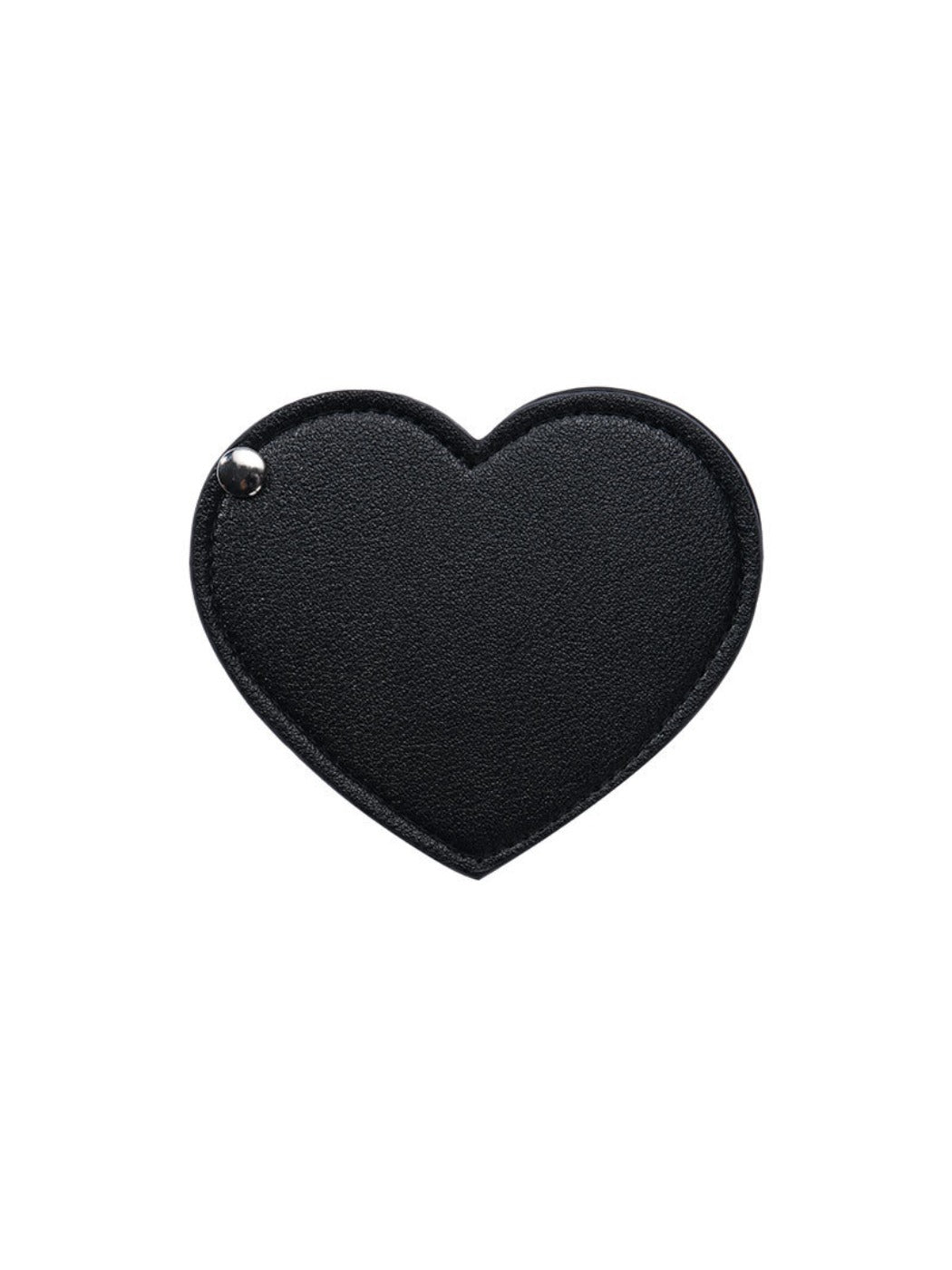 Mirroray - Elegant PU Leather Heart Folding Mirror
