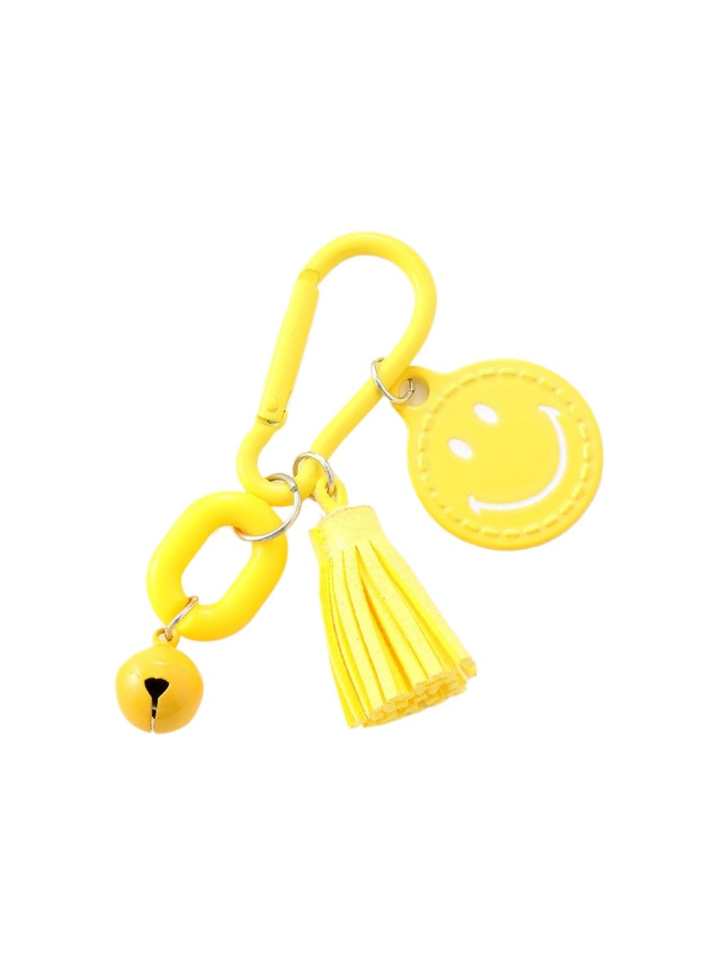 Keypus - Stylish Tassel Smiley Face Keychain