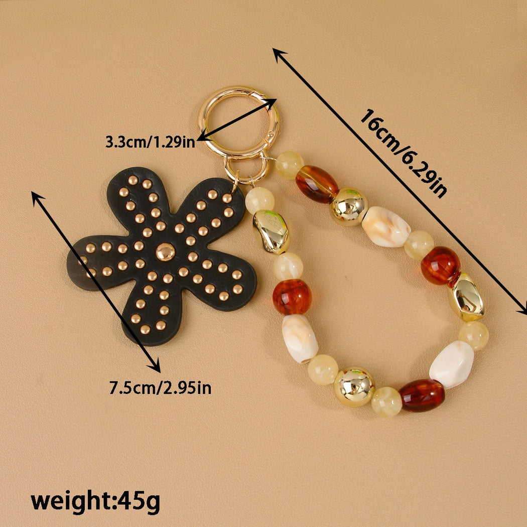 Keypus - Minimalist Flower Bag Pendant Keychain