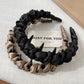 Gifty - Pleated Elevated Headband