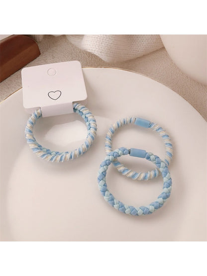 Gifty - Macaron Hair Tie Set (2 Pcs)