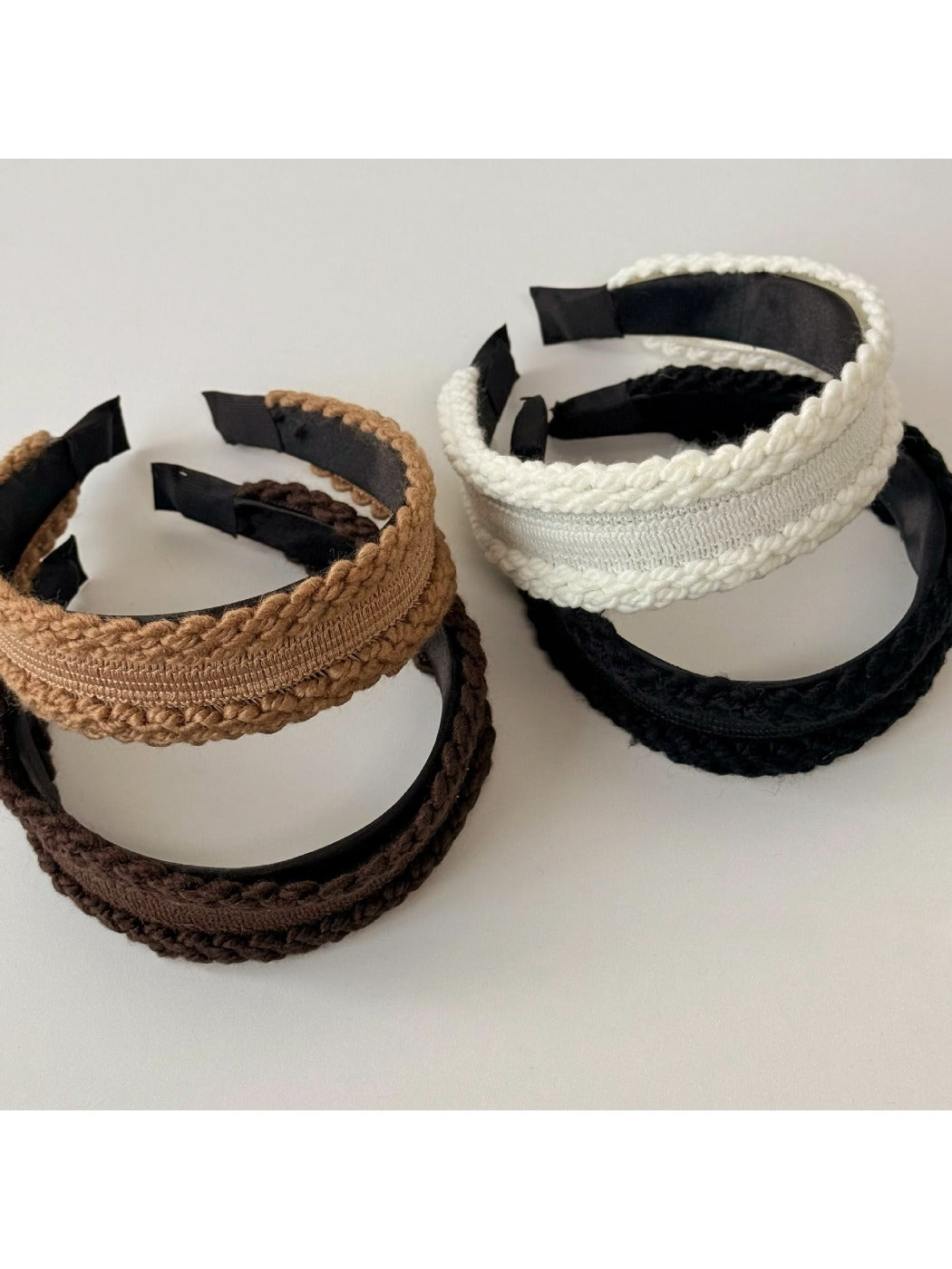 Gifty cute gentle unique headband with soft pastel fabric and delicate bow detail