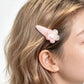 Beau - Pink Sweet Floral Plastic Hair Clip