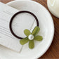 Gifty - Acetate Hair Ties with Flower Design
