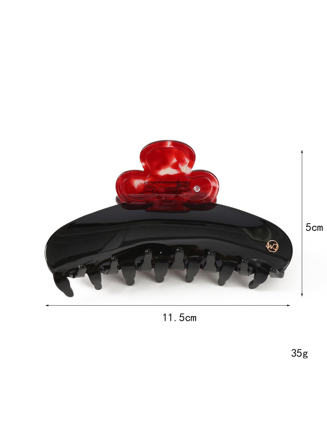 Beau - Minimalist Curved Acetate Hair Clip