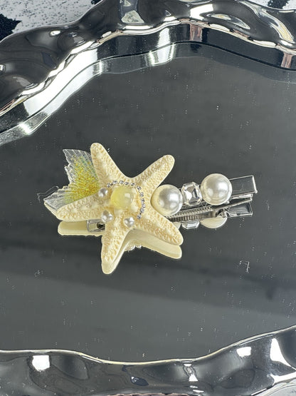 Beau - Ocean Style Starfish Duckbill Hair Clip