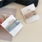 Beau - Minimalist Openwork Oval Hair Clip