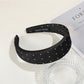 Gifty - Polka Dot Pleated Fabric Wide Edge Headband