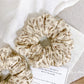 Gifty - Floral Crinkle Scrunchie Hair Tie