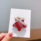 Beau - Christmas Glitter Hat and Bow Hair Accessories